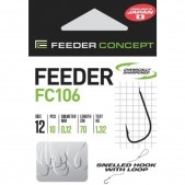 FC106-008-016 Kabliukai su pavadėliu Feeder Concept FC106 70cm