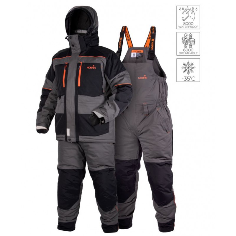 Kostiumas žieminis Norfin Discovery 3 Grey  