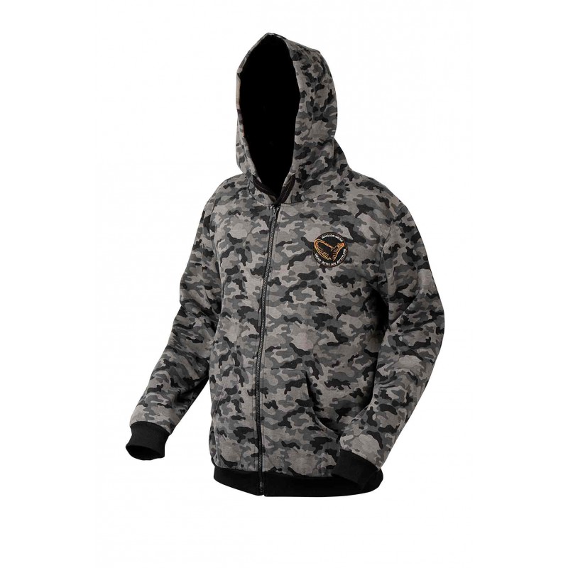 Bliuzonas Savage Gear Black Savage Zip Hoodie Bliuzonas Savage Gear Black Savage Zip Hoodie