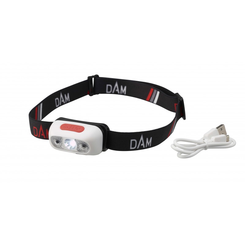 Prožektorius DAM USB - Chargeable Sensosr Headlamp