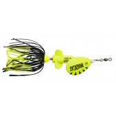59974 Masalas šamams Madcat A-Static Adj. Screaming Spinner 3/0 65g S Fluo Yellow