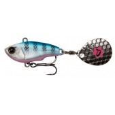 71762 SAVAGE GEAR Fat Tail Spin 5.5cm 9G Sinking Blue Silver Pink