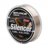 72259 Valas Savage Gear Silencer Mono 0.35mm 150M 8.97kg 19.78LB Fade