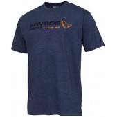 73654 Marškinėliai Savage Signature Logo T-Shirt S Blue Melange
