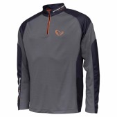 Bliuzonai Savage Tournament Shirt 1/2 Zip Sedona Grey