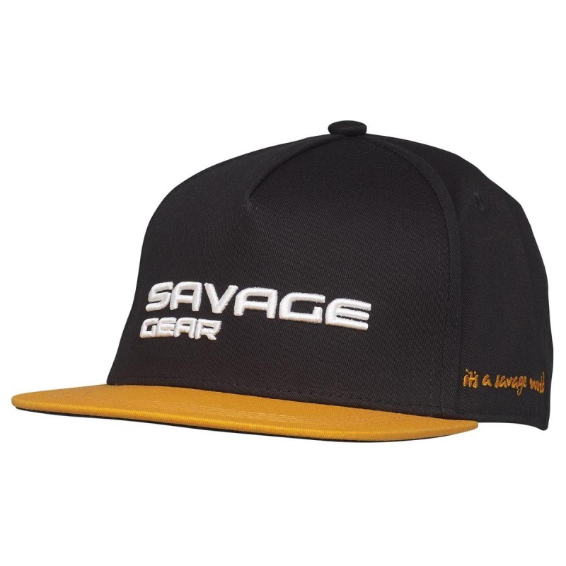 Kepurės Savage Flat Peak 3D Logo Cap One Size Black Ink