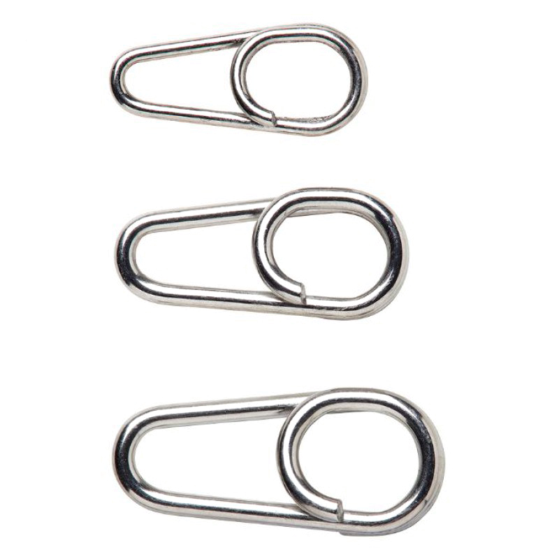 Savage Gear Ball Bearing Snaps - 6 Pezzi Di Moschettoni Con Girella Per Pesca A Traina - Resistenti Fino A 48 Kg - Misure #2 E #4