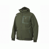 CCL091 Bliuzonas FOX Coll Green Silver Shell Hoodie SMALL