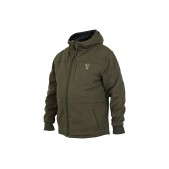 Bliuzonai Fox collection Green / Silver Sherpa hoodie 