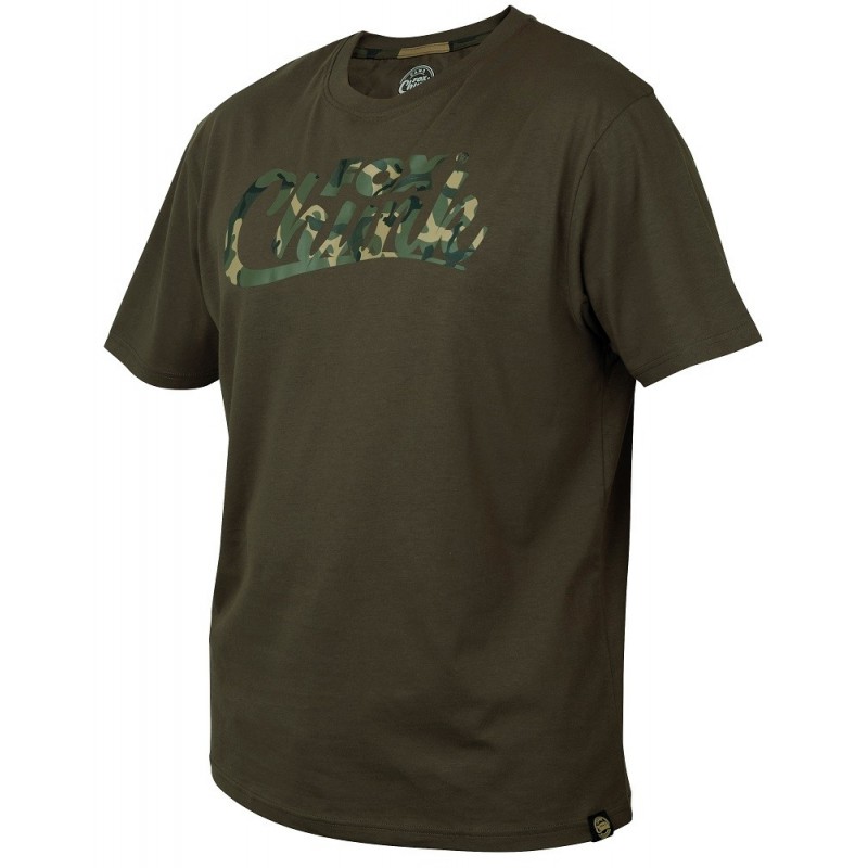 Marškinėliai Fox CHUNK Khaki / Camo Print T Marškinėliai Fox CHUNK Khaki / Camo Print T