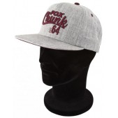 Kepurė su snapeliu Fox Chunk Grey/Burgundy Twill Baseball Cap Kepurė su snapeliu Fox Chunk Grey/Burgundy Twill Baseball Cap