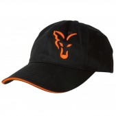 Kepurė su snapeliu Fox Black / Orange Baseball Cap Kepurė su snapeliu Fox Black / Orange Baseball Cap