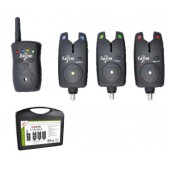 CZ6902 Signalizatorių rinkinys Carp Zoom V-Sat K-470 Bite Alarm Set 3+1