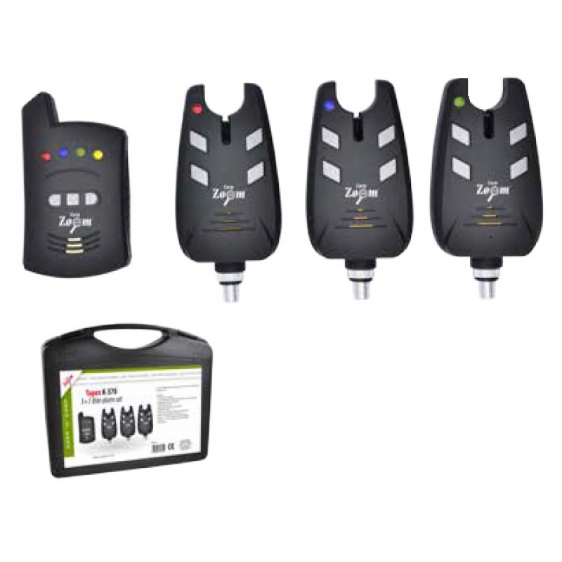 Signalizatorių rinkinys Carp Zoom Topex K-370 Bite Alarm Set