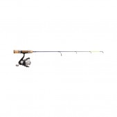 FSC-28M	13 Fishing Force Long Stem Ice Reel + Force 28" Medium COMBO