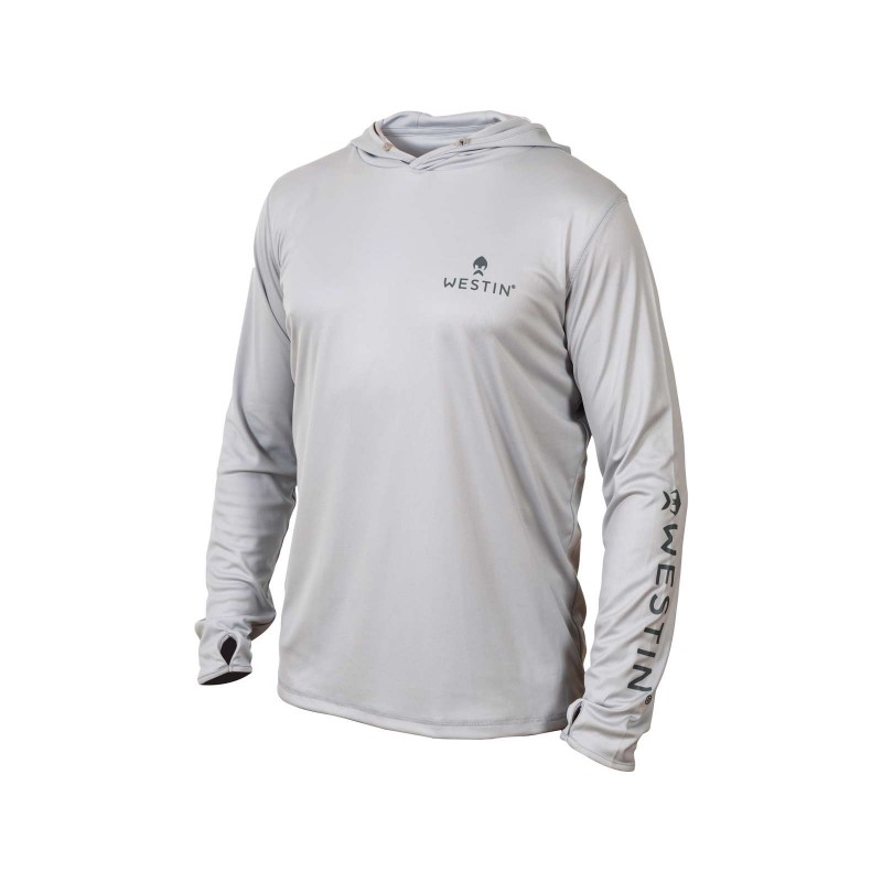Westin marškinėliai Pro Guide UPF Long Sleeve GT Grey