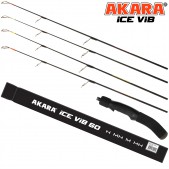 AIV-N-60/4 Žieminis spiningas Akara Ice VIB 60cm 10-60gr 4 galūnės