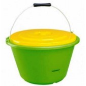 203269 Atora Žalias kibiras su dangčiu 15ltr 400x270mm