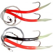 207109 Atora Sistemėlės Menkėms Pipirai #10/0 1.2mm 135cm Raudona/Juoda