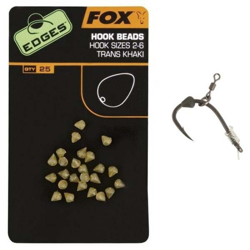 Fox Edges Hook Bead Khaki