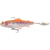 57415 Gumijas Zivis Savage Gear 4D Trout Spin Shad 02-Golden Albino