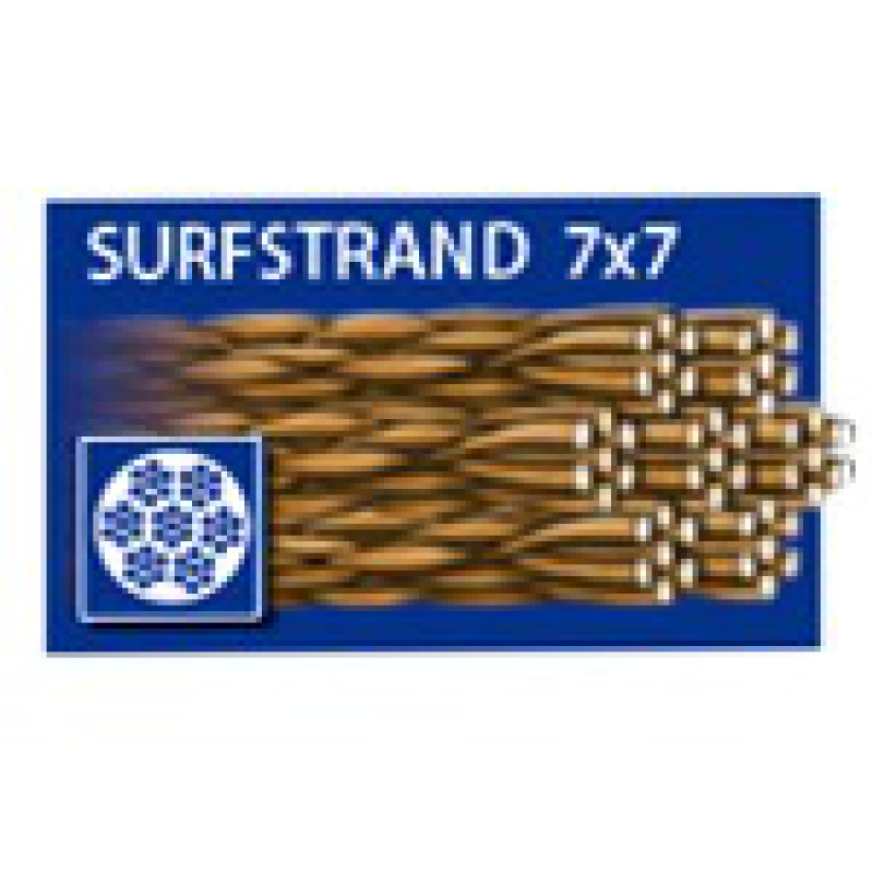 Pavadėliai Dragon Surfstrand 7x7 Pavadėliai Dragon Surfstrand 7x7
