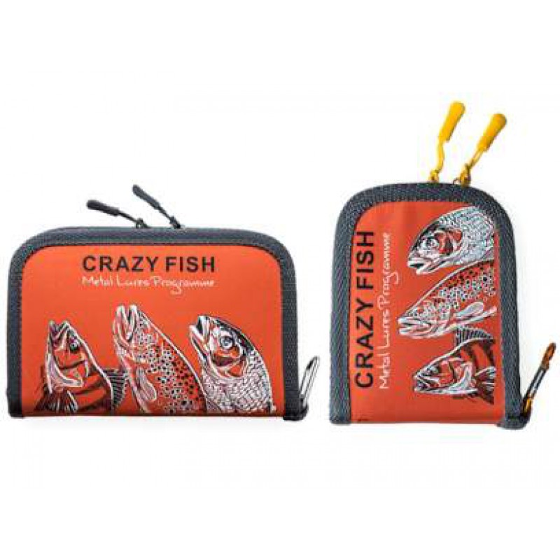 Masalų dėklas Crazy Fish Spoon Case Crazy Fish Orange