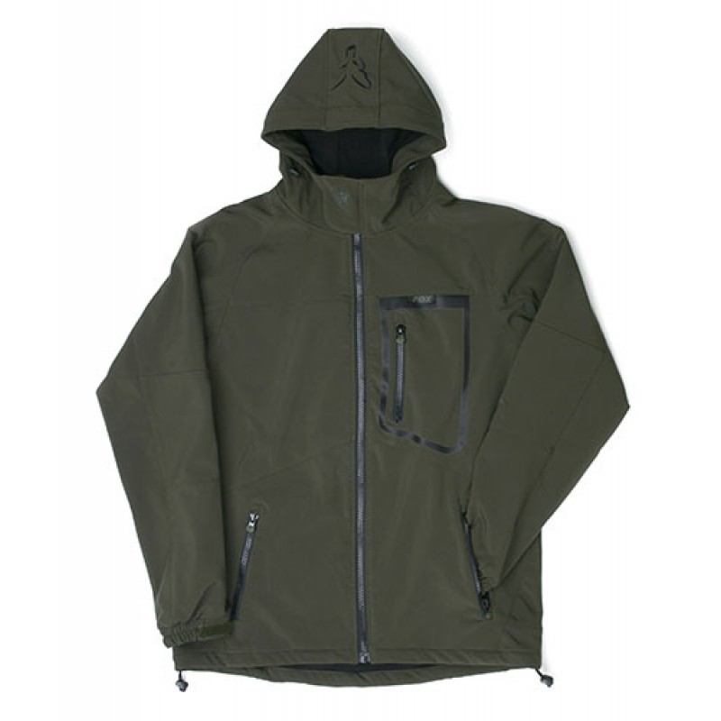 Striukė FOX Green / black softshell jacket Striukė FOX Green / black softshell jacket