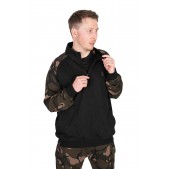 CFX351 Bliuzonas Fox LW Black / Camo qtr zip SMALL