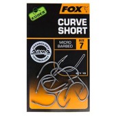CHK209 Fox Curve Short kabliukai 10 vnt 6 dydis