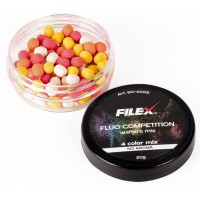 Filex Fluo Competition Wafter Color mix bekvapiai