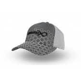 GHH007	Kepurė Matrix Hex Print Baseball Cap - Grey