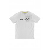 GPR381 Marškinėliai Matrix Hex Print T-Shirt White - S