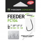 FC104-006-016 Kabliukai su pavadėliu Feeder Concept FC104 70cm