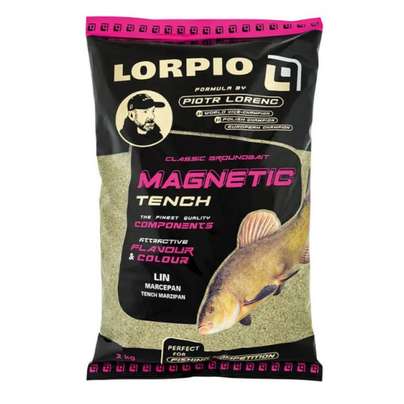 Jaukas Lorpio Magnetic Tench Marcepan 2kg Jaukas Lorpio Magnetic Tench Marcepan 2kg