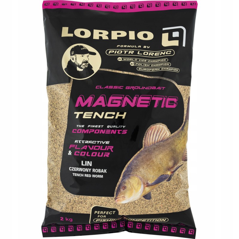 Jaukas Lorpio Magnetic Tench Red worm 2kg