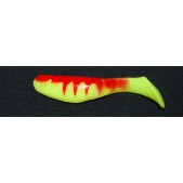 Relax Kopyto Guminukas 7.5cm Fluo su raudoniais dryžiais