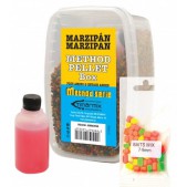 MX6753 Timar Mix Method mix peletės 500gr + Aroma skystis + gaudiminiai boiliukai - Fuit-mix / Vaisinis